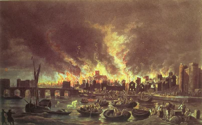 The Great Fire of London, 1666